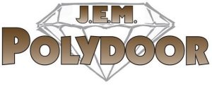 J.E.M. Ply door logo